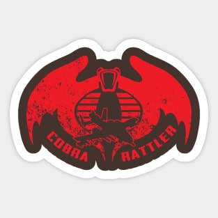 Cobra Rattler Sticker